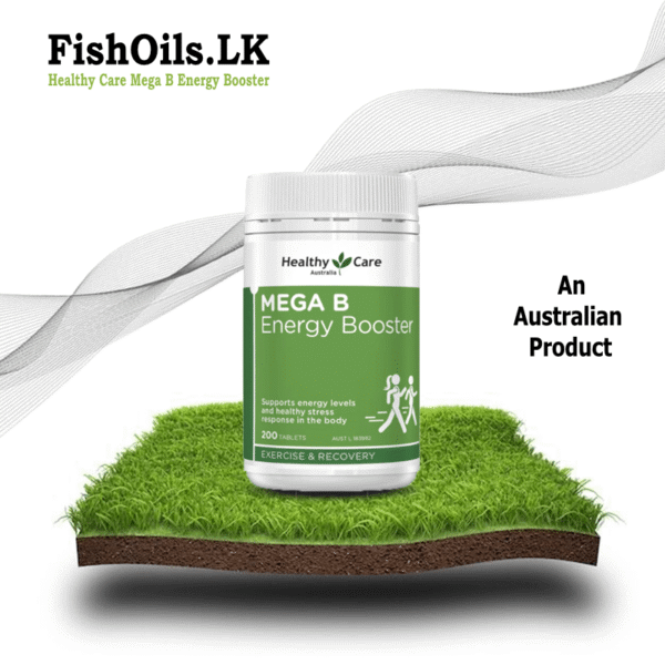 Healthy Care Mega B Energy Booster - 200 Caps