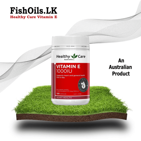 Healthy Care Vitamin E 1000IU - 120 Caps