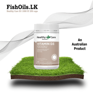Healthy Care Vitamin D3 1000IU - 250 softgel Caps